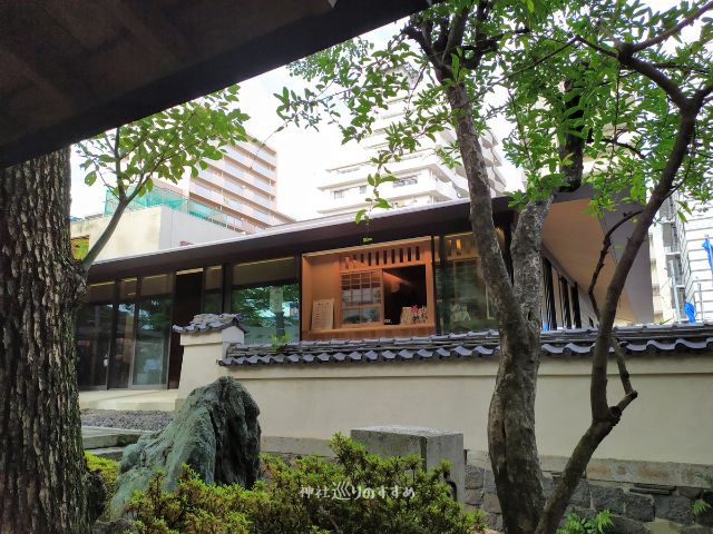 洲崎神社の社務所正面