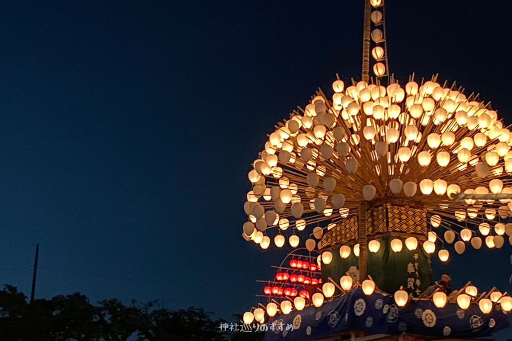 津島天王祭宵祭りまきわら船