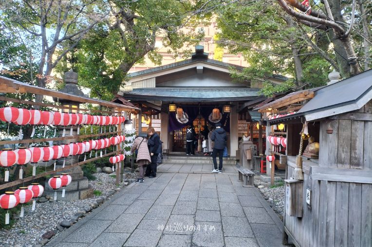 洲崎神社初詣参拝の様子