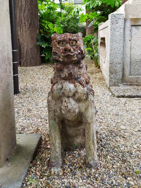 幸宮社の狛犬