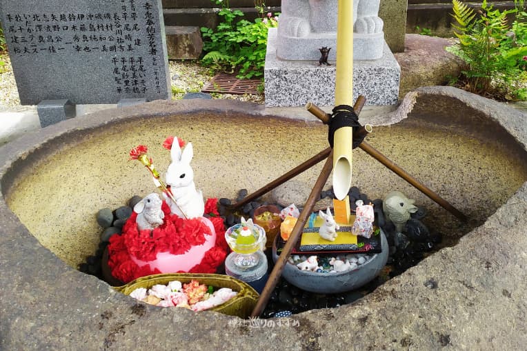 三輪神社手水舎2023年5月5日