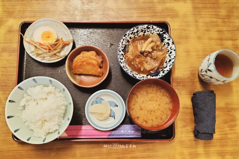 大橋屋さんの日替わりランチ