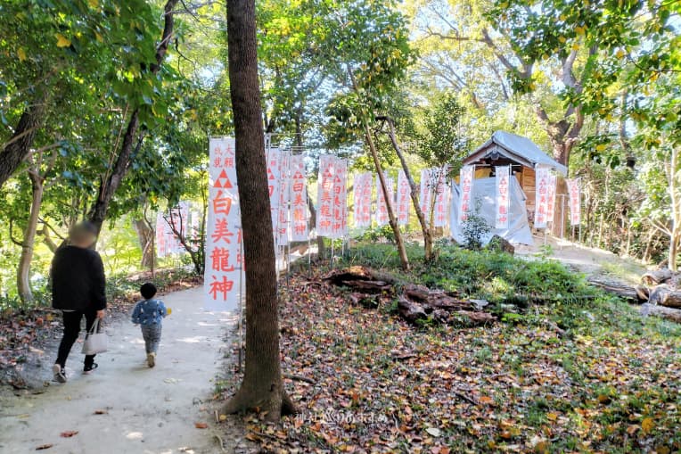 白美龍神社外観