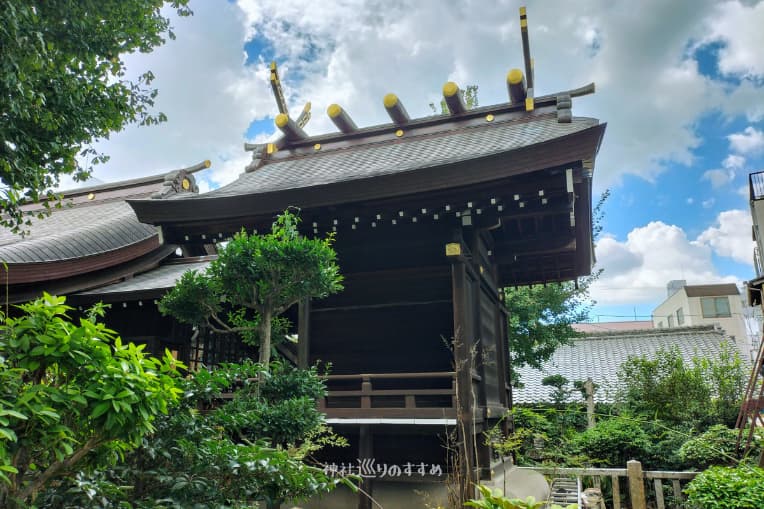 三輪神社大物主祀る本殿