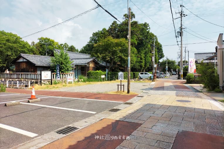 伊豆神社駐車場