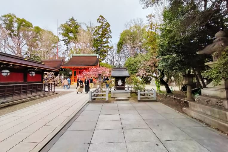 楼門参道