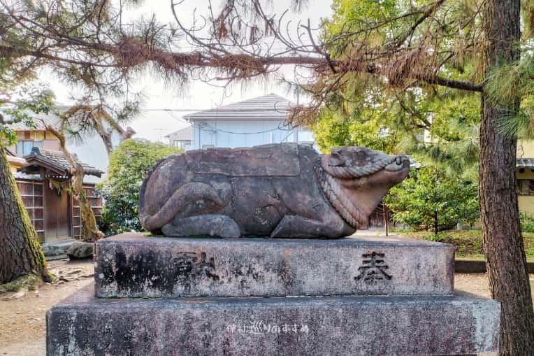 北野天満宮撫で牛「表参道」