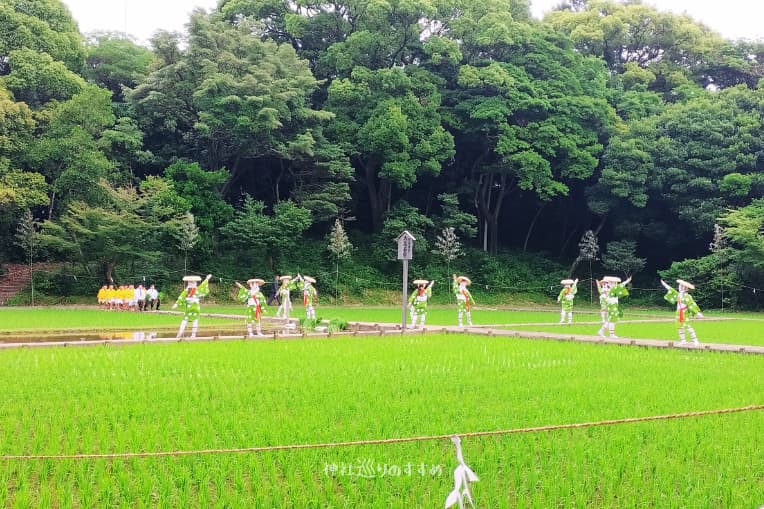 大高斎田御田植祭「早乙女」
