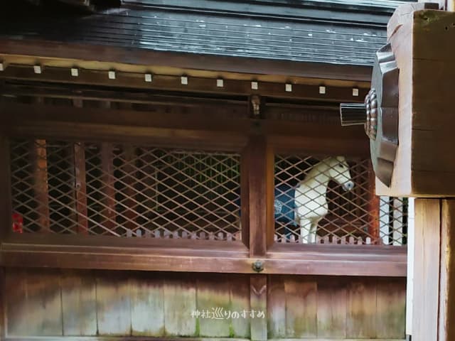 伊奈波神社神馬像